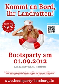 Am 01.09.2012 gehts los - das Partyschiff in Hamburg!