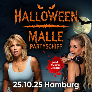 Neu: Die Halloween-Malle-Party in Hamburg
